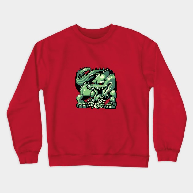 Deviljho, World Eater Crewneck Sweatshirt by patackart